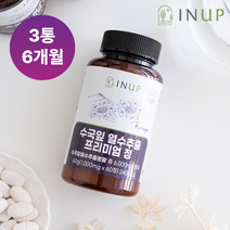 인업 수국잎 열수 추출물 프리미엄정 1000mg 60정, 3통
