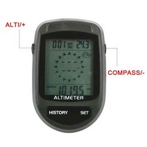 디지털 8 in1 LCD 백라이트 자전거 고도계 나침반 사이클링 기압계 온도계 일기 예보 + 홀더