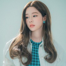 여성 수제 통가발 긴앞머리 빌드펌 여자가발, S, 솜브레 초코브라운+밀크브라운
