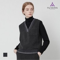 [올리비아로렌(공식)] 밀링지 저지 베스트_VVCANYW9201