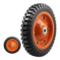 구르마 카트 튼튼 통고무 바퀴 14인치 대차카트 캐스터 발통 운반카트 전동