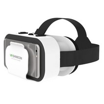 VR SHINECON 안경 모바일 게임용 범용 가상 현실 360-4.7 인치 스마트 폰과 호환되는 6.53 HD 영화, 한개옵션0