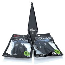 나라샵 삼각 오모리 싱커 삼각추 물방울추 갑돌이 속공 블랙봉돌 쭈꾸미 갑오징어 고리추, 40호-3개입