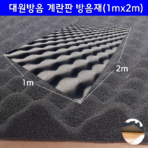 계란판 방음재 흡음재 2mx1m 셀프방음, 99999개, 50T 비접착