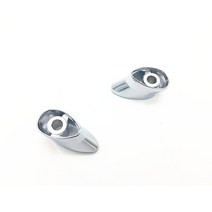 4.5 인치 안개등 트림 링 할리 투어링 로드 킹 일렉트라 글라이드 용, [17] turn signal Brackets, 1개