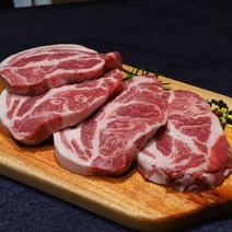 미트스튜디오 1등급 국내산 한돈 목살 (냉장), 구이용(4-6mm), 1000g x 1팩