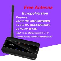 와이파이 공유기 와이파이 증폭기 와이파이 에그 포켓와이파이 tianjie 4g lte wifi 라우터 150mbps 미니 모바일 핫스팟 휴대용 자동차 mifi 모뎀 무선 5, 협력사, 유럽 ​​버전 블랙