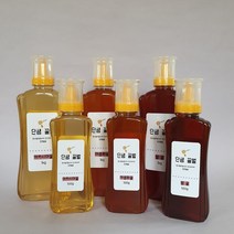 단샘꿀벌농장 아카시아꿀 야생화꿀 밤꿀 500g 1kg 튜브형 천연벌꿀