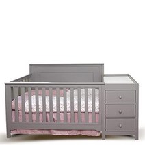 Stork & Style Modern Nursery Crib Set - 3 Piece - Microfiber Nursery Bedding Set for Boys or Girls, 1개