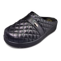 마마슈 W22SL누빔 여성 겨울 방한슬리퍼 국산 기모안감 앞막힘 엄마 할머니