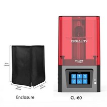 3d 프린터 오픈형 챔버형 가성비 입문용 대형 creality halot one cl-60 uv 수지 lcd 일체형 광원, cl-60 텐트 추가