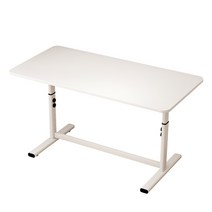 높이조절 서서일하는 스탠딩 책상 학교 회사 졸음방지, 화이트 70X140