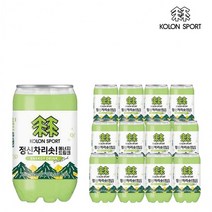 코오롱 정신차리솟 솔잎향 350ml x 12개 에너지드링크 탄산음료 스포츠음료, 상세페이지 참조, 상세페이지 참조