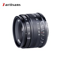 캠코더렌즈 카메라렌즈 7artisans 35mm F1.4 Mark II APS-C 프라임 렌즈 Sony E A6600 6500/Fuji fx/Canon, 02 소니