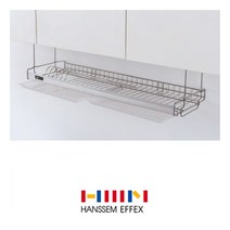 한샘이펙스 주방 선반 부착식 식기건조대 접이식 800