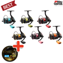 아부가르시아 컬러즈SP 올라운드 스피닝릴, 1000S 레드+다이나미스 8합사