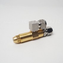동력 분무기 농약 살포기 사이펀 공기 분무 폐유 버너 노즐 보일러 연소 연료 디젤 중유 점화, 0.5mm Nozzle+0.5mm Nozzle