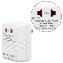 70W 110V/120V ~ 220V/240V 강압 전압 변환기 변압기 CN 표준 플러그