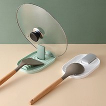 접이식 냄비뚜껑걸이 조리도구받침대 거치대, 네이비