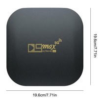 미디어박스 미디소프트 영상재생 미디어플레이어 2023 새로운 스마트 TV 박스 안드로이드 12 D9max 4K H.26, 01 UK