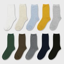 [1PACK] 10가지 솔리드 컬러 삭스 (선택형)