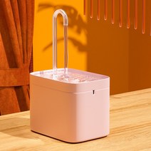 월간스토어 1.5L 애완 동물 고양이 물 분수 필터 전기 음소거 음료 그릇 자동 마시는 디스펜서 음주기, [03] USB Plug, [06] Nordic flour