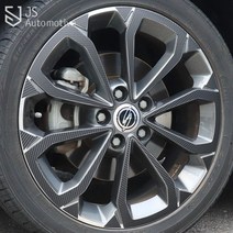 JS automotive 티볼리 티볼리에어 휠 타이어 마스크 18인치 카본스티커 튜닝필름 가드 긁힘방지 몰딩 패널 DIY 익스테리어 장식용품, J타입