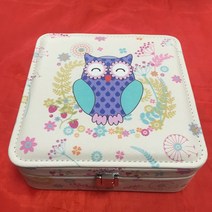 주얼리 박스 액세서리 케이스 수납함 액세서리 케이스 유럽 귀걸이 케이스 주얼리, 06.청백귤