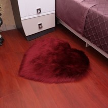 감성 홈데코 러그 자취 원룸 집들이 선물슈퍼 부드러운 하트 모양 솜털 카펫 긴 플러시 지역 깔개 얽히고 설킨 카펫 홈 데코 침실 거실 화이트 블랙 카펫 자동차