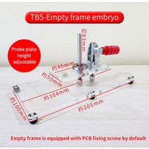 P/터미널 블록/테스트 랙 고정 장치 지그 툴링 클립 프로브 2.54mm JTG P 테스트, 05 TB5_06 1.27 4pin and cable