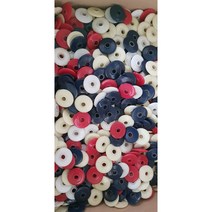 중고 주판알 낱개 10개단위 (구형 작은알) 당구장 게임 주판대, 빨강