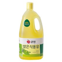 큐원 맑은식용유 1.8L