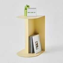 한샘 포에트 우디 스틸 협탁 (컬러 3종 택1), 오프화이트(A)
