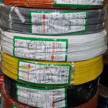 테프론전선(FEP) 6SQ(mm²) 100M 1롤/300V 200℃ 테프론케이블 전선, 색상선택, RD(빨강)