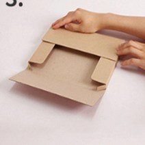 한솔비에스 납작박스 높이 크기 골판지 상자 335 245 30mm 150개 택배박스 종이이사박스, 본상품선택