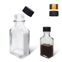 MIR 유리병 양주병 IS100, PP캡-블랙