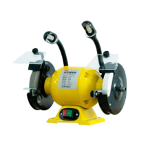 미니 사포대 핸드 샌딩기 연마기 전동 샌더 벨트 탁상, 6인치 LED램프 220V 350W