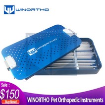 kirschner wire case orthopedic instrument box container 수의학 장비 핀 임플란트 애완 동물 수술 도구, 핀이 있는 케이스