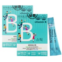 비타민B 분말 30스틱 2box 청소년 학생 수험생 영양제 비타민b를그대로 비타민12 10대 건강식품, 2개