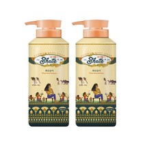 샤워때비누 900ml 2개 AHA성분 저자극 각질케어 바디클렌저 바디워시, 화산송이 2개
