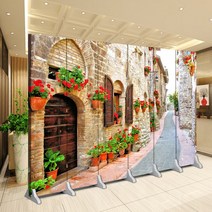 파티션 카페 호텔 장식 울타리 레스토랑 식당 가림벽 가벽 분리벽 이동식 무대 공연 배경, D 40CM 폭 1장