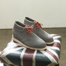 티투알 커플7cm 천연소가죽 수제화 홀덤 B27 블랙 그레이 카키