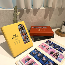 인생네컷 하루필름 포토이즘 앨범 4x6 대용량 바인더 보관함 사진첩, 02. 다크그레이