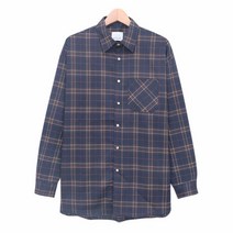 스콰즈 남성 스콰즈 셔츠 STW150 4COLOR 남자 카라 체크 오버핏 남방