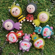 아이필 펭귄 꿀벌 엘이디 발광 골프티걸이 퍼터키퍼 정확한 옵션선택후 주문부탁드립니다, 펭귄 LED 골프티걸이 4개1세트