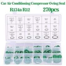 자동차 에어컨 부품 O링 세트 씰 R134a HNBR 고무 자동차 에어컨 A/C 시스템 수리 도구 용