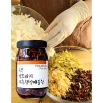 약도라지청 배도라지고 생강청 쌍화청 대추배 꿀청 효능 즙 기침 목 페 가래에 좋은 차 음식 1만원대 생신선물, 500g, 어른 배도라지고 큰용량