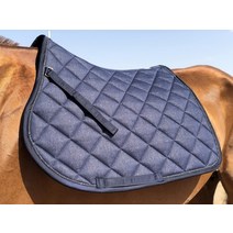 월드몰/ Ride Now 말 안장 패드 천 마장 풀/포니 다목적, Dressage Pony, 네이비 블루