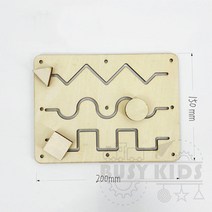 슬라이딩보드 밸런스 보드 균형 코어 운동 기구 발란스 busy board 기술, 3단 슬라이드 부품