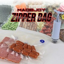 메이드조이 진공지퍼백(소5p중5p진공펌프), 상세 설명 참조, 상세 설명 참조